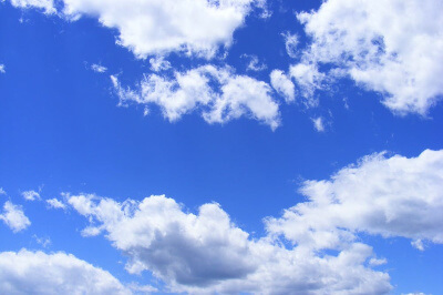 快晴の空