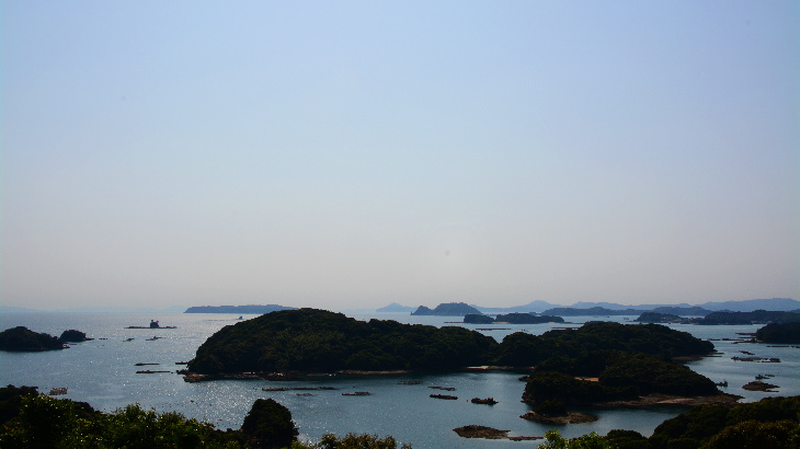船越展望所から見える九十九島
