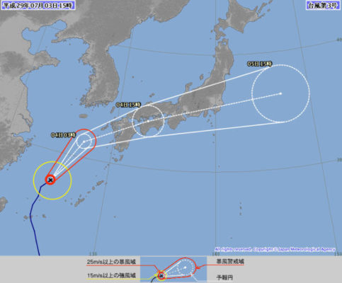 気象庁 台風情報