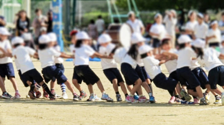 国際交流大運動会綱引