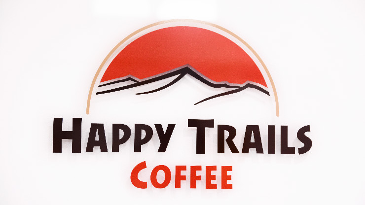 ハッピートレイルズコーヒーのロゴ