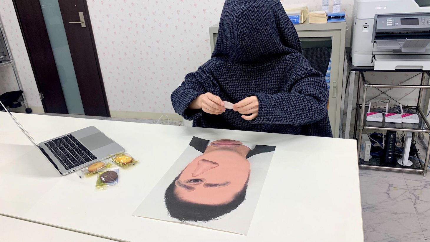 実験 社長の顔で福笑いをしたら 21年を笑顔でスタートできるのか させぼ通信