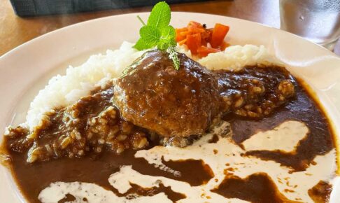 有田ランランランの佐賀牛ハンバーグカレー